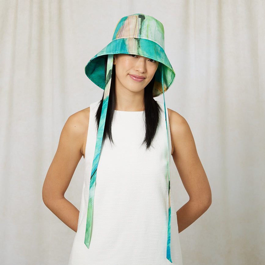 Ally Satin Packable Bucket Hat for Women - Foldable Sun Hat UV Protection - Perfect for Beach, Travel, Hiking & Outdoor Activities