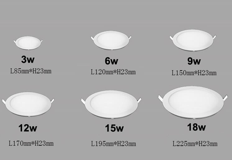 Dimmable LED Downlight - Energy Efficient Recessed Ceiling Light for Home, Kitchen, and Office Lighting