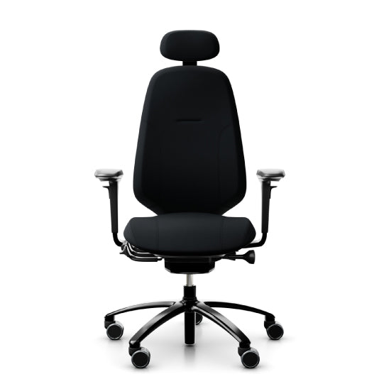 Ergonomic Adjustable Mid Back Task Chair RH Mereo 300 - Home Office Desk Chair with Lumbar Support for Comfortable Working & Studying
