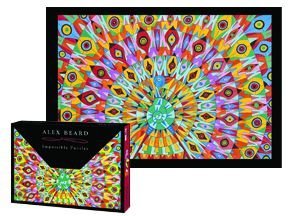 Alex Beard Impossible Peacock Jigsaw Puzzle 1000 Pieces by Great American Puzzle Factory – Challenging Art Puzzle for Adults, Perfect for Family Game Night & Stress Relief