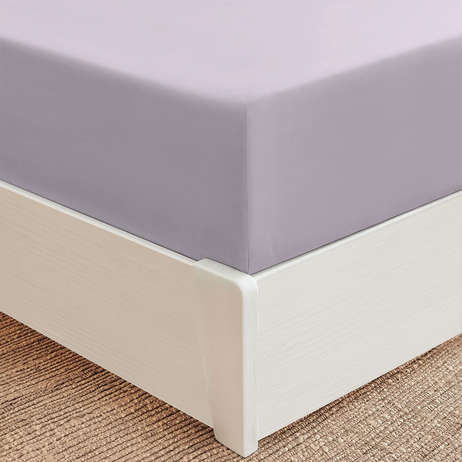 Mellanni Extra Deep Pocket Full Size Fitted Sheet - Cooling Bed Sheets for 21