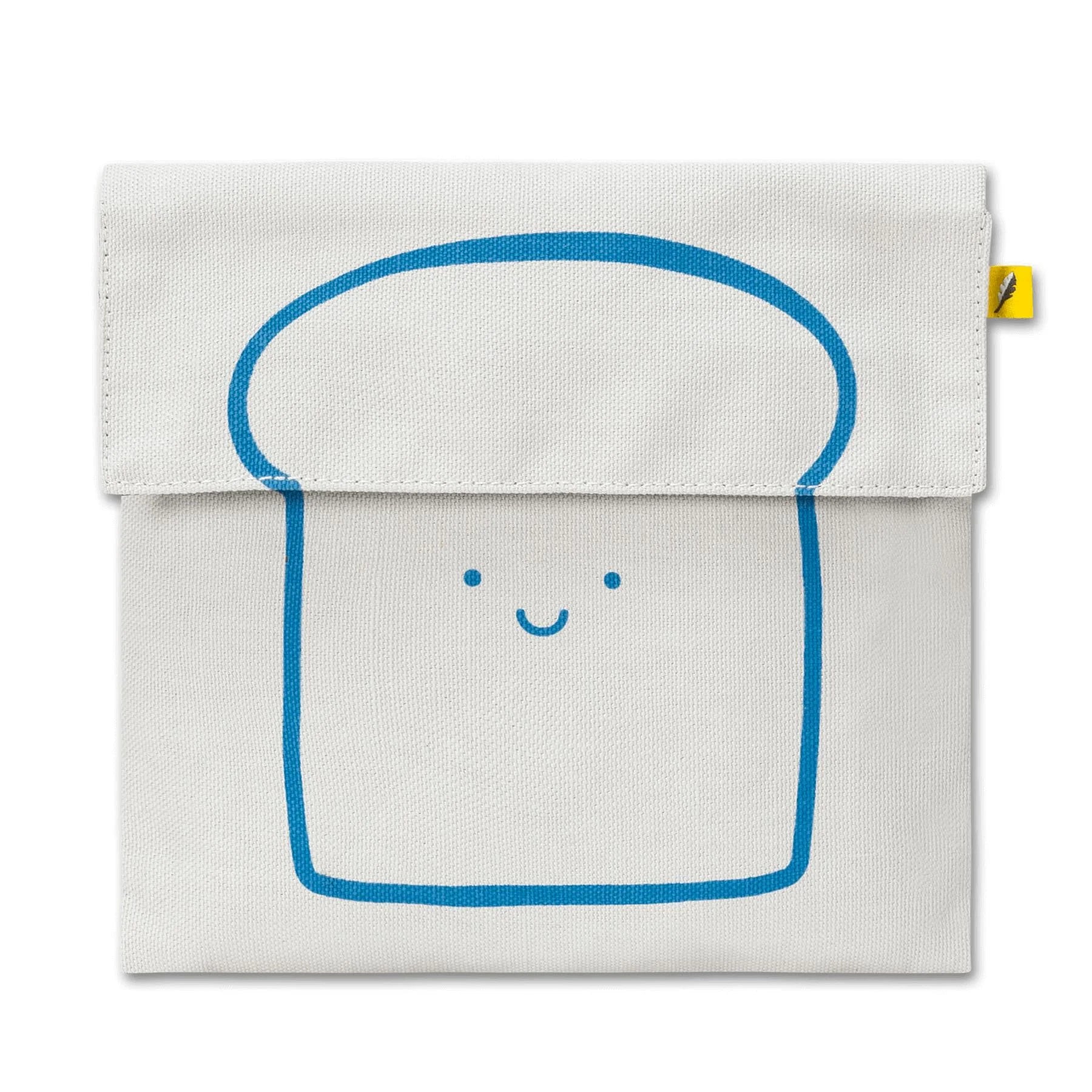 Fluf Flip Snack Bag - Reusable Sandwich Size Lunch Bag for Kids & Adults | Perfect for School, Work, Picnics & Travel