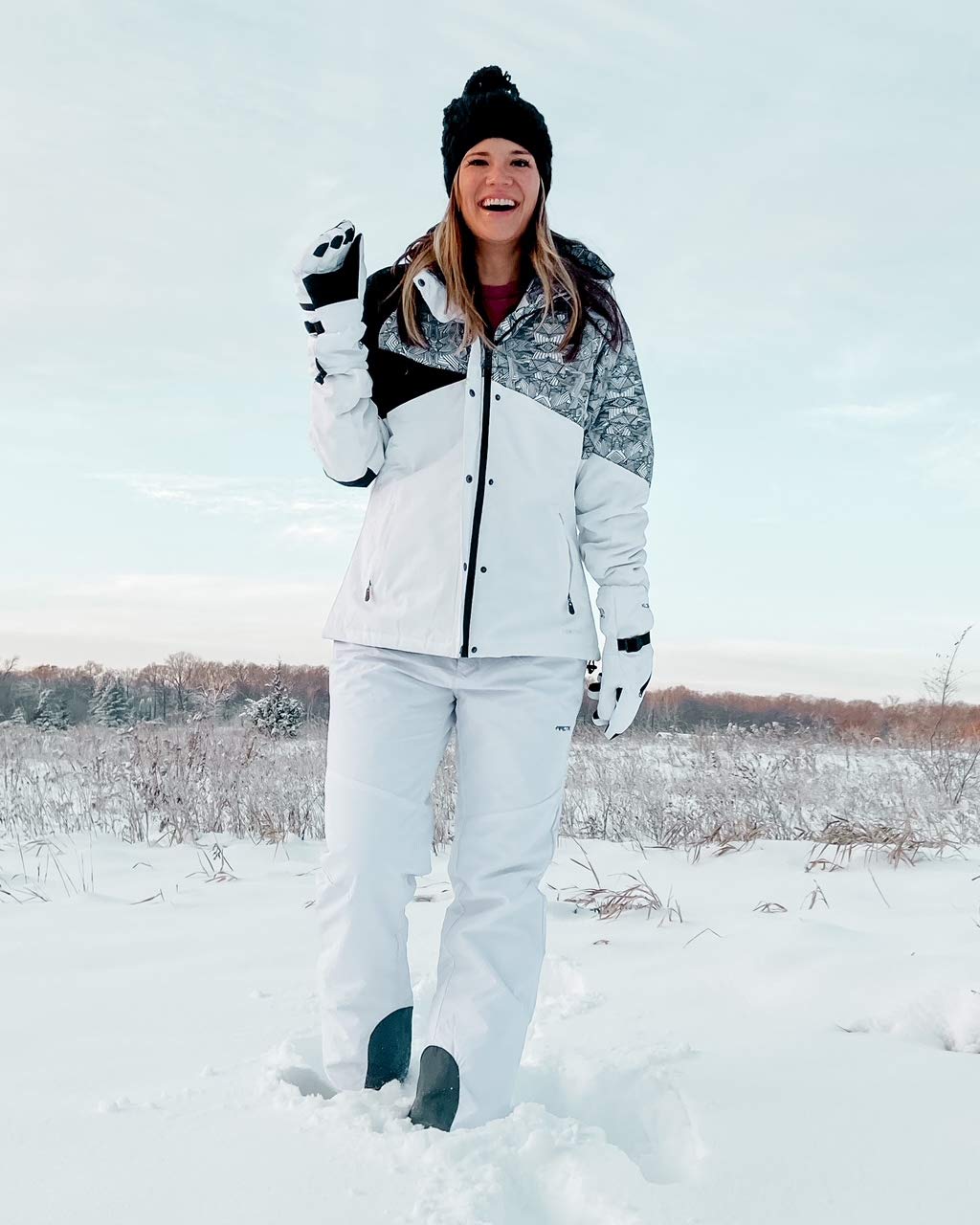 Arctix Women's Winter Insulated Jacket - Waterproof Windproof Warm Puffer Coat for Outdoor Activities, Hiking, Skiing & Snowboarding