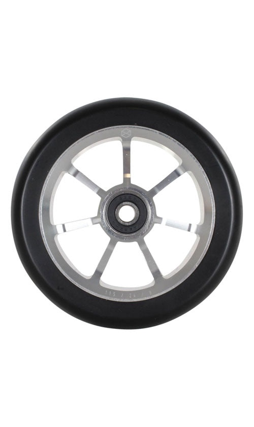 115mm Native Stem Scooter Wheels - Raw Finish for Smooth Rides | Perfect for Street & Park Scooter Tricks