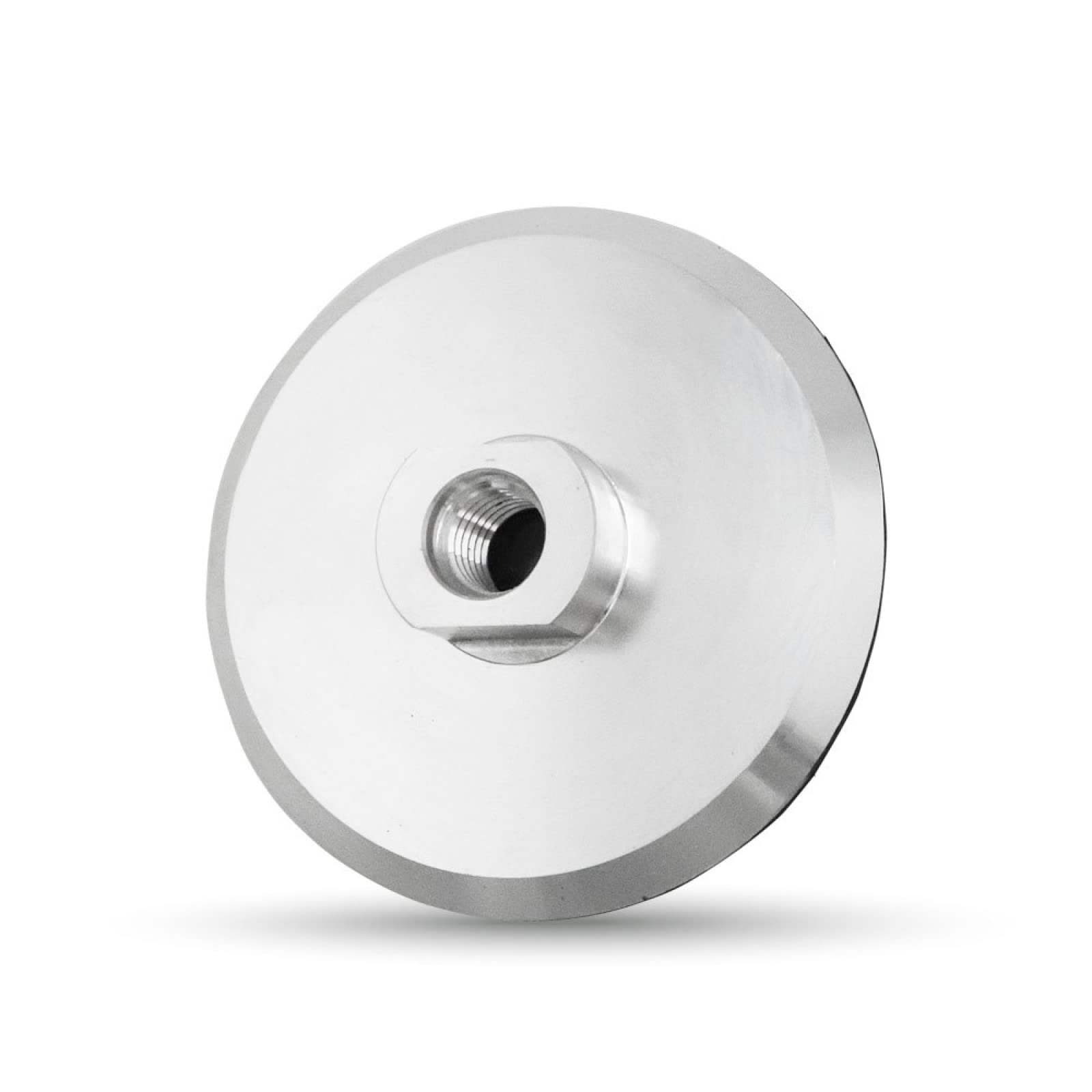 4 Inch (100mm) Aluminum Base Backing Pad for Diamond Polishing Pads - Compatible with Angle Grinders - Perfect for Stone, Concrete & Tile Polishing & Grinding Projects
