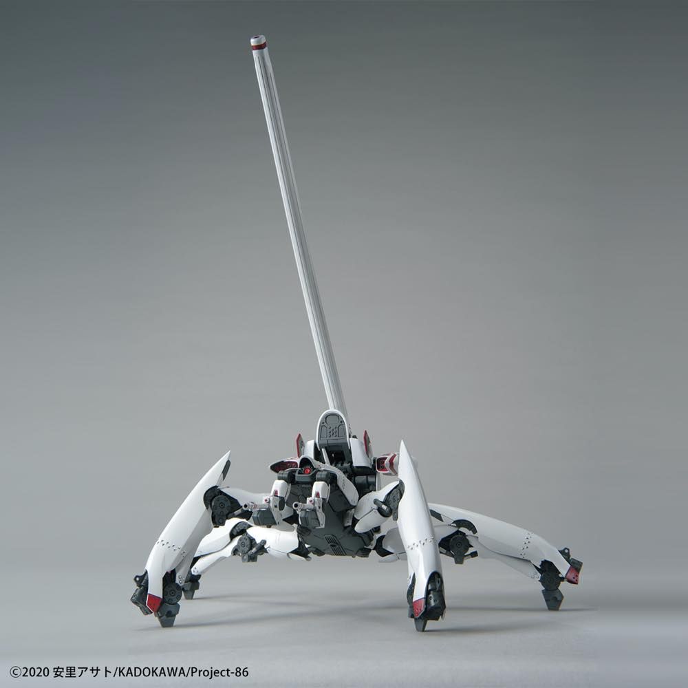 Bandai HG 1/48 Scale Eighty Six 86 Reginleif Kurena/Anju Model Kit with Long Barrel & Missile - Anime Mecha Action Figure for Collectors & Display