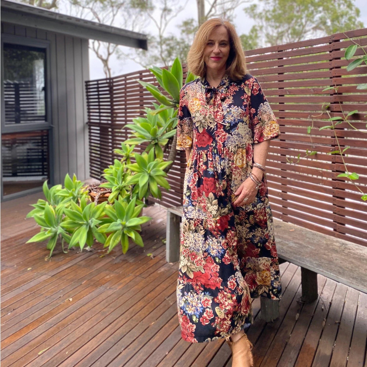 Wardrobe By Me Freedom Dress - Stylish & Comfortable Women's Dress for Casual Wear, Office, and Special Occasions
