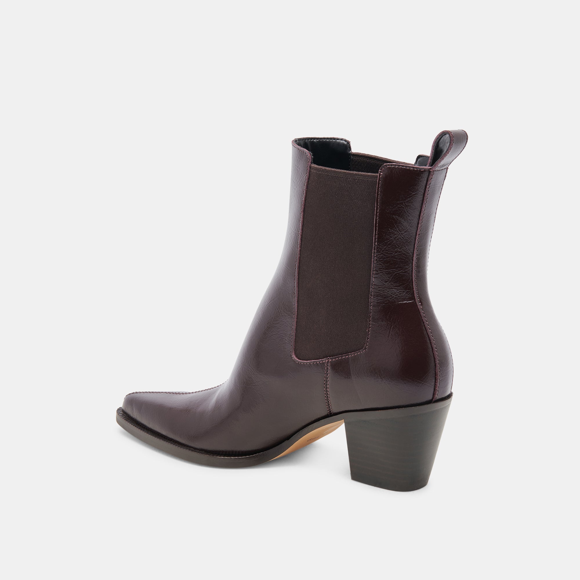 SHADIE H2O BOOTIES MULBERRY CRINKLE PATENT - Waterproof Women's Fashion Boots for Rainy Days & Outdoor Activities