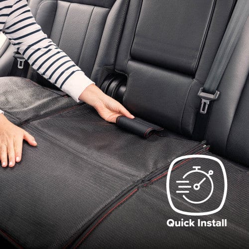 Diono Ultra Mat XXXL Car Seat Protector - Heavy Duty Waterproof & Non-Slip - Perfect for SUVs, Trucks & Minivans - Black Car Accessories for Child Safety & Vehicle Protection