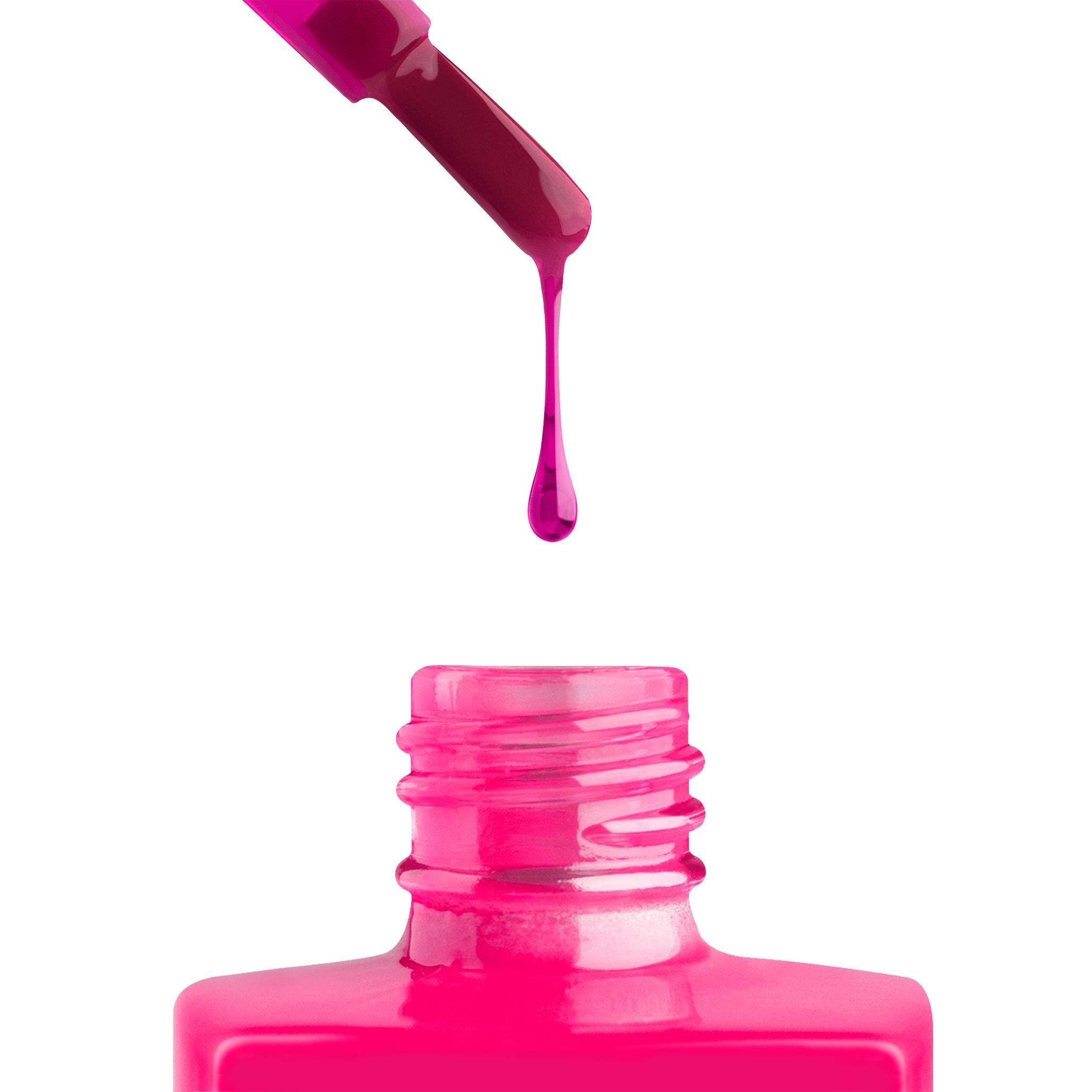 Apres Gel Nail Polish - Bubblegum Glow Color for Long-Lasting Manicures | Perfect for Nail Salons, DIY Home Nail Art & Special Occasions