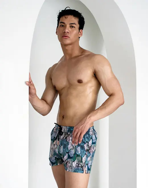 2Eros Torch Swim Shorts for Men - Quick-Dry, UPF 50+ Beach & Pool Swim Trunks - Perfect for Swimming, Surfing, and Summer Vacations