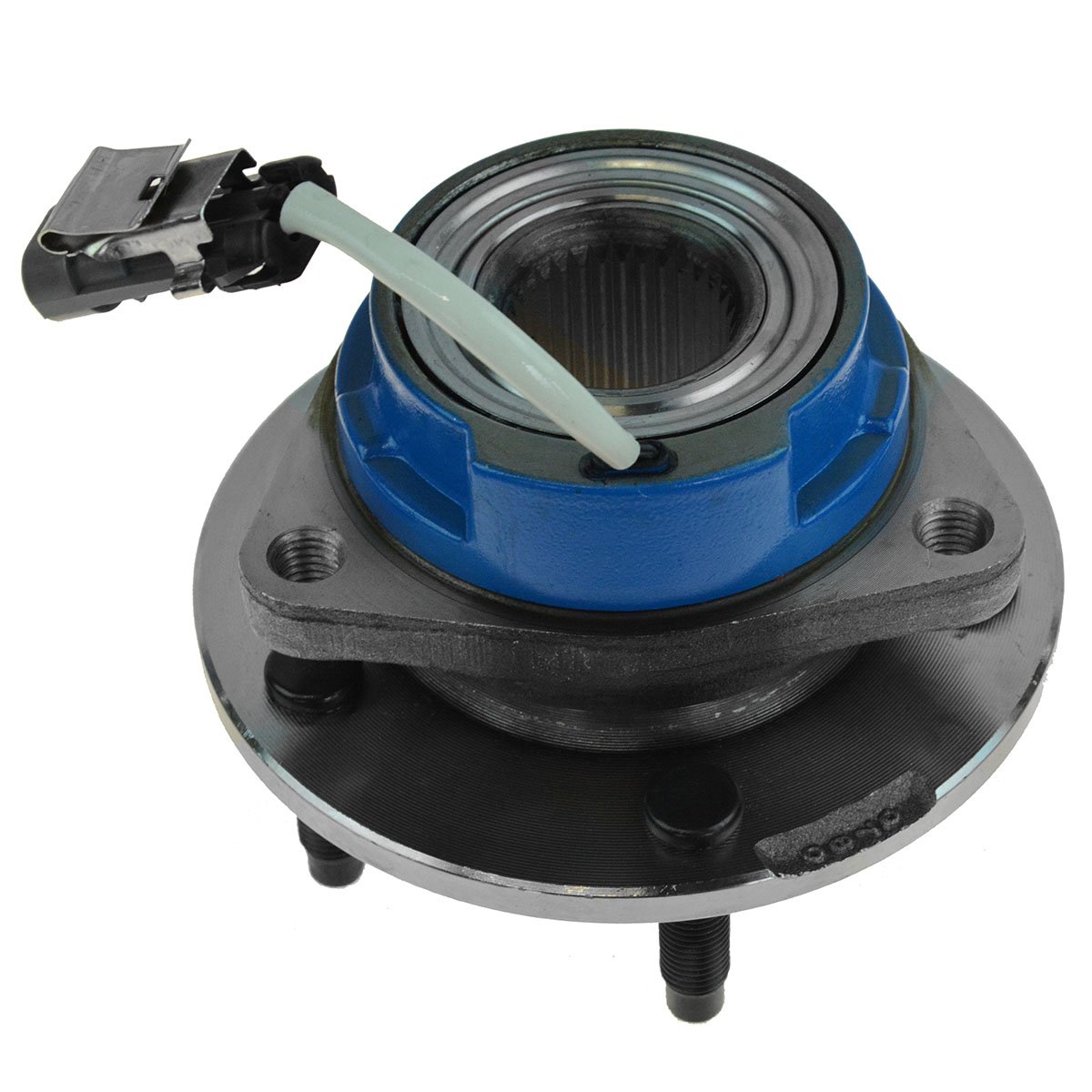 TRQ Wheel Hub Ceramic Brake Pad Rotor Kit with High-Performance Brake Chemicals - Perfect for Smooth & Quiet Braking on Trucks, SUVs, and Performance Vehicles