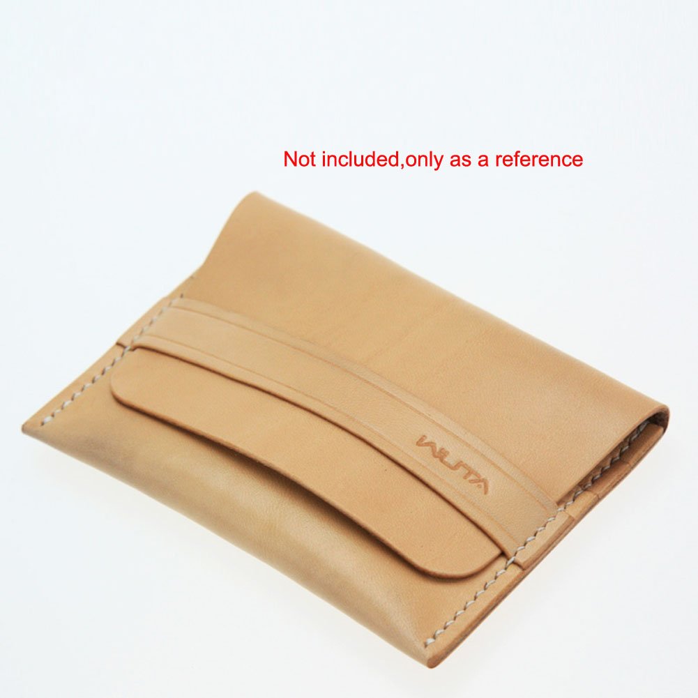 BAENRCY Acrylic Leather Pattern Card Holder Template - DIY Leather Craft Tool for Credit Card Bag & Wallet Making - Perfect for Crafters, DIY Enthusiasts, and Leatherworking Projects