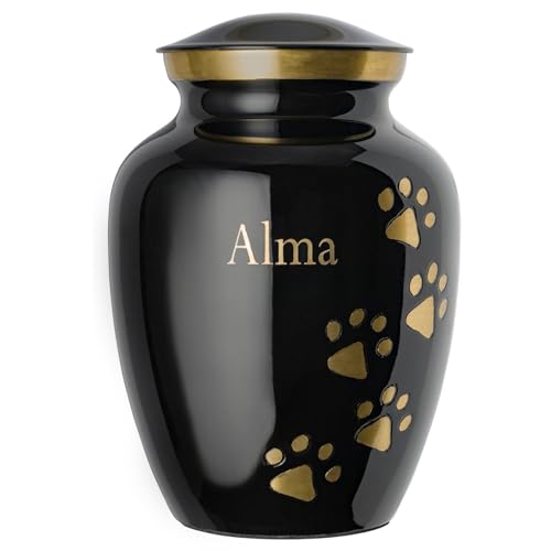 Ebony, Vertical Brass Paws