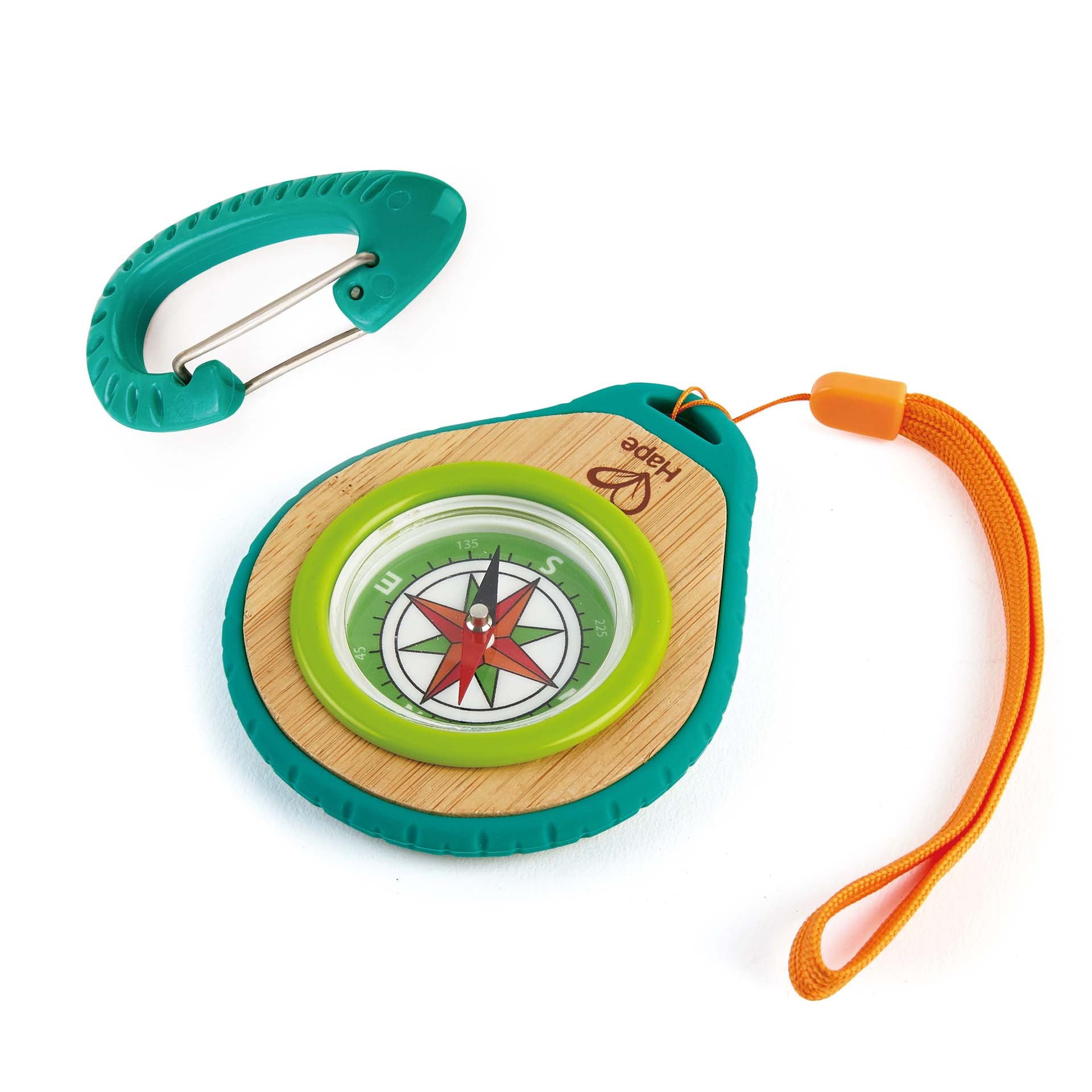 Premium Compass Set for Hiking, Camping & Outdoor Navigation - Durable Metal Compass with Carabiner & Pouch - Perfect for Backpacking, Survival Kits & Adventure Travel