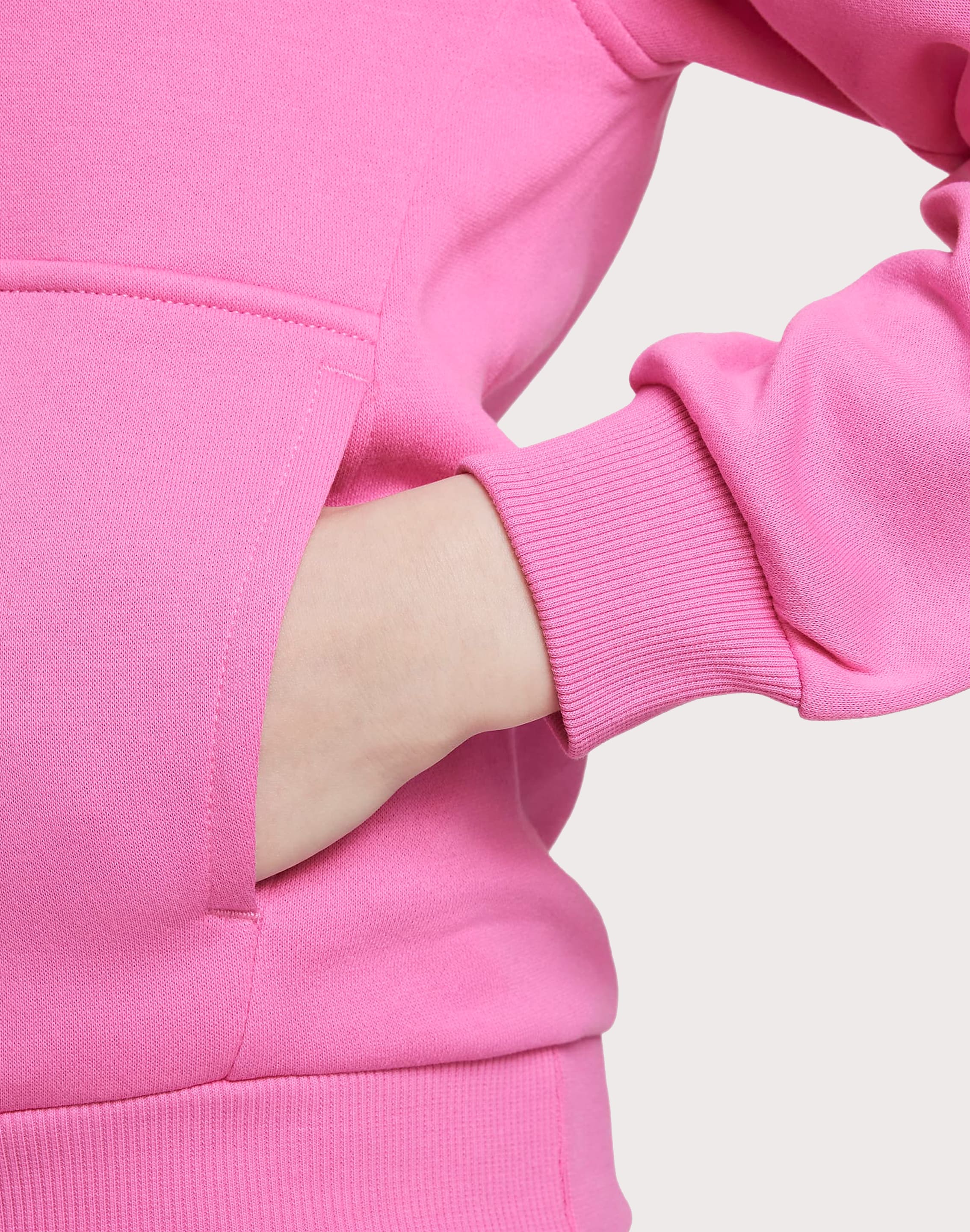 Nike Kids NSW Club Fleece Pink Hoodie - Soft & Warm Pullover for Boys & Girls - Perfect for School, Play & Outdoor Activities