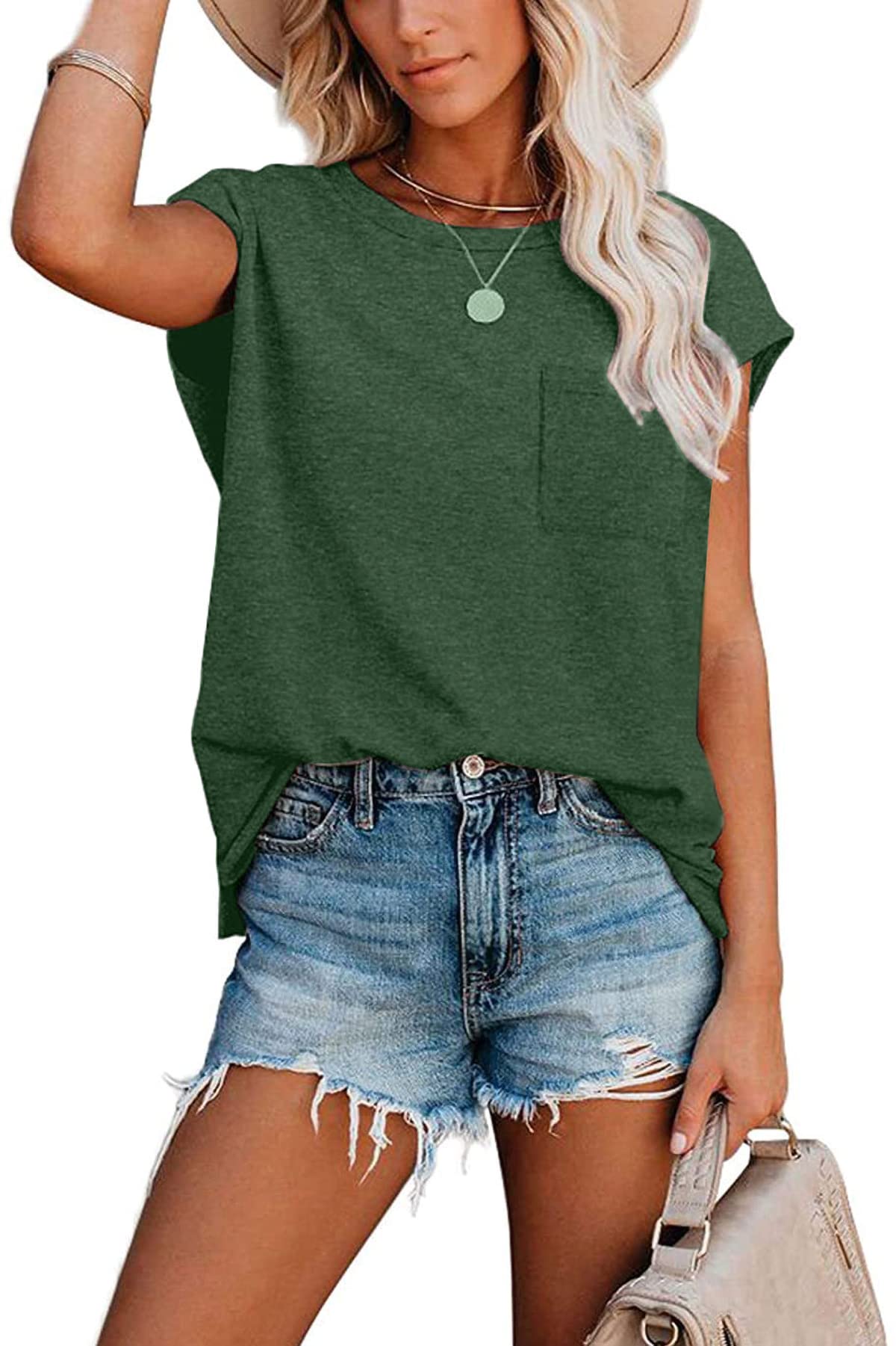 Women's Short Sleeve T-Shirts - Summer Fashion Crewneck Casual Tops for Women | Perfect for Daily Wear, Outings & Vacation Outfits