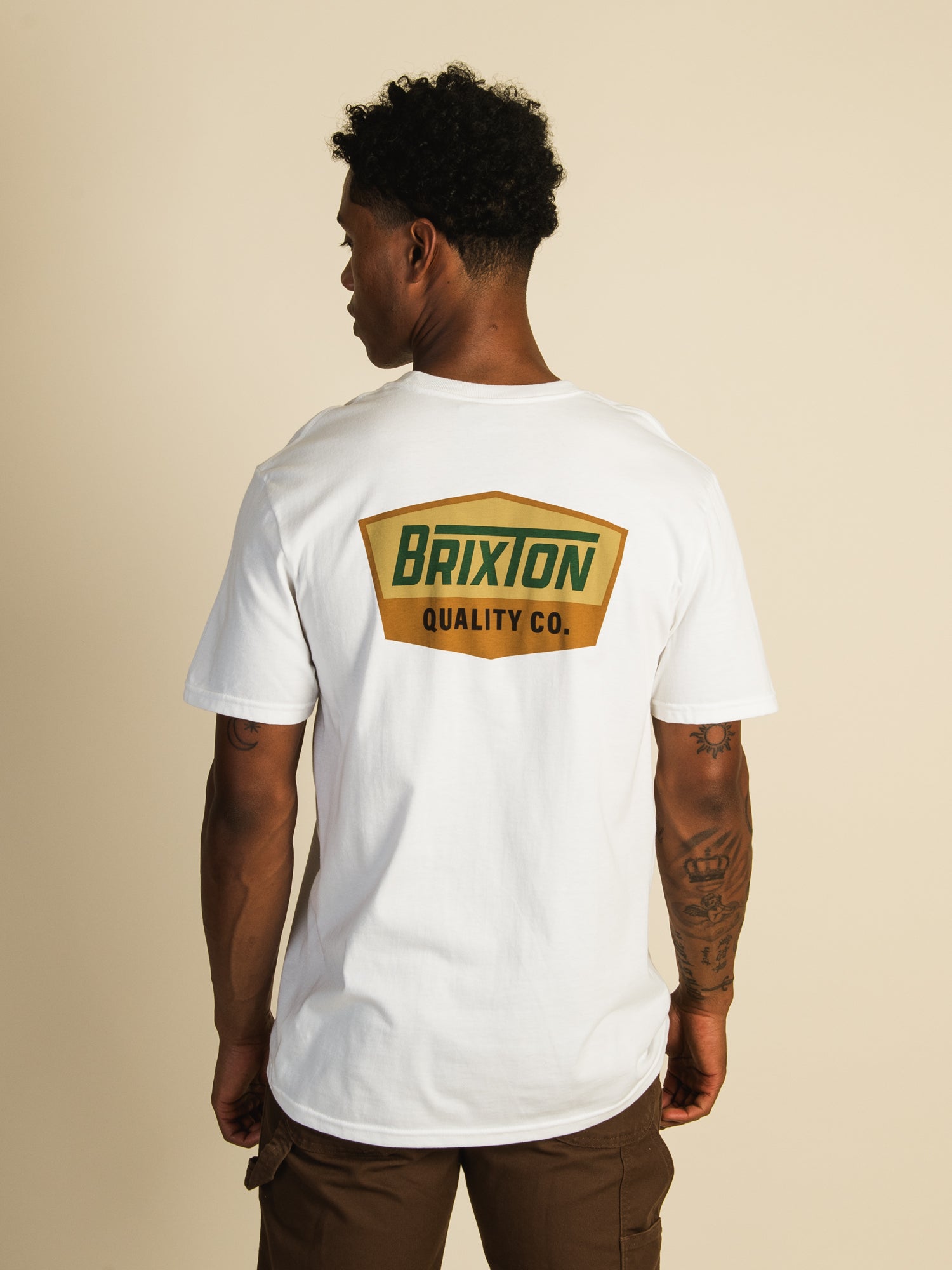 Brixton Regal Men's Graphic T-Shirt - Soft Cotton Short Sleeve Tee for Casual Wear & Street Style | Clearance Sale