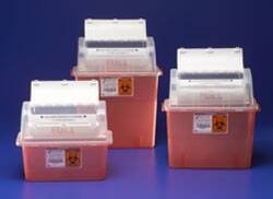 GatorGuard Multi-Purpose Sharps Container - 12-Pack Case (Item #31314886CS) for Safe Medical Waste Disposal in Clinics, Hospitals & Home Healthcare