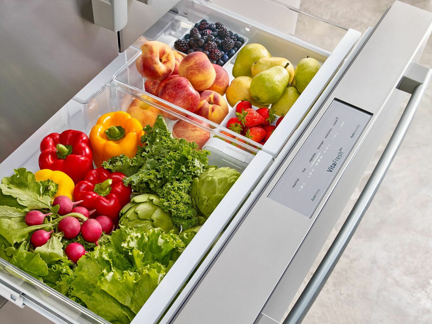 Bosch B36CL80SNS 800 Series 36-Inch French Door Refrigerator with Bottom Freezer - Stainless Steel, Easy-Clean Surface - Perfect for Modern Kitchens and Large Families