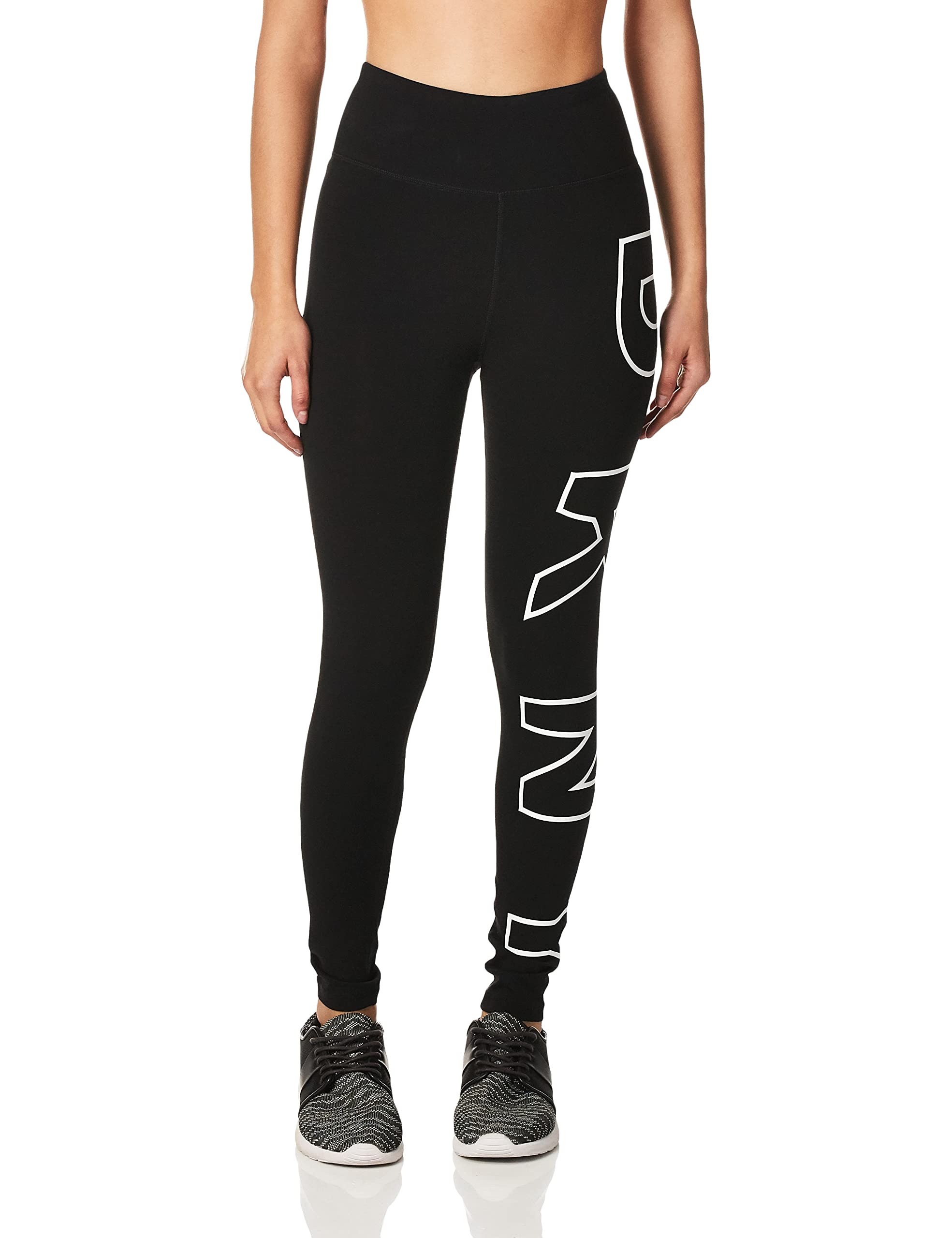 DKNY Women's High Waisted Tummy Control Yoga Pants - Workout Leggings for Running, Gym & Lounge - Comfortable Stretchy Activewear