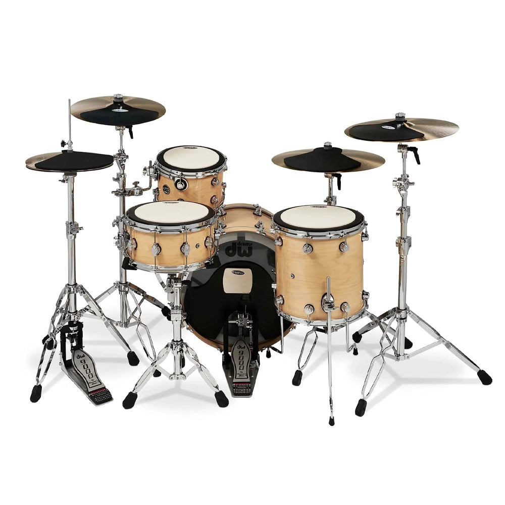 DW Drum Workshop Complete Deadhead Pad Set - Professional Drum Practice Pads for Quiet Training, Perfect for Home, Studio & Live Performance