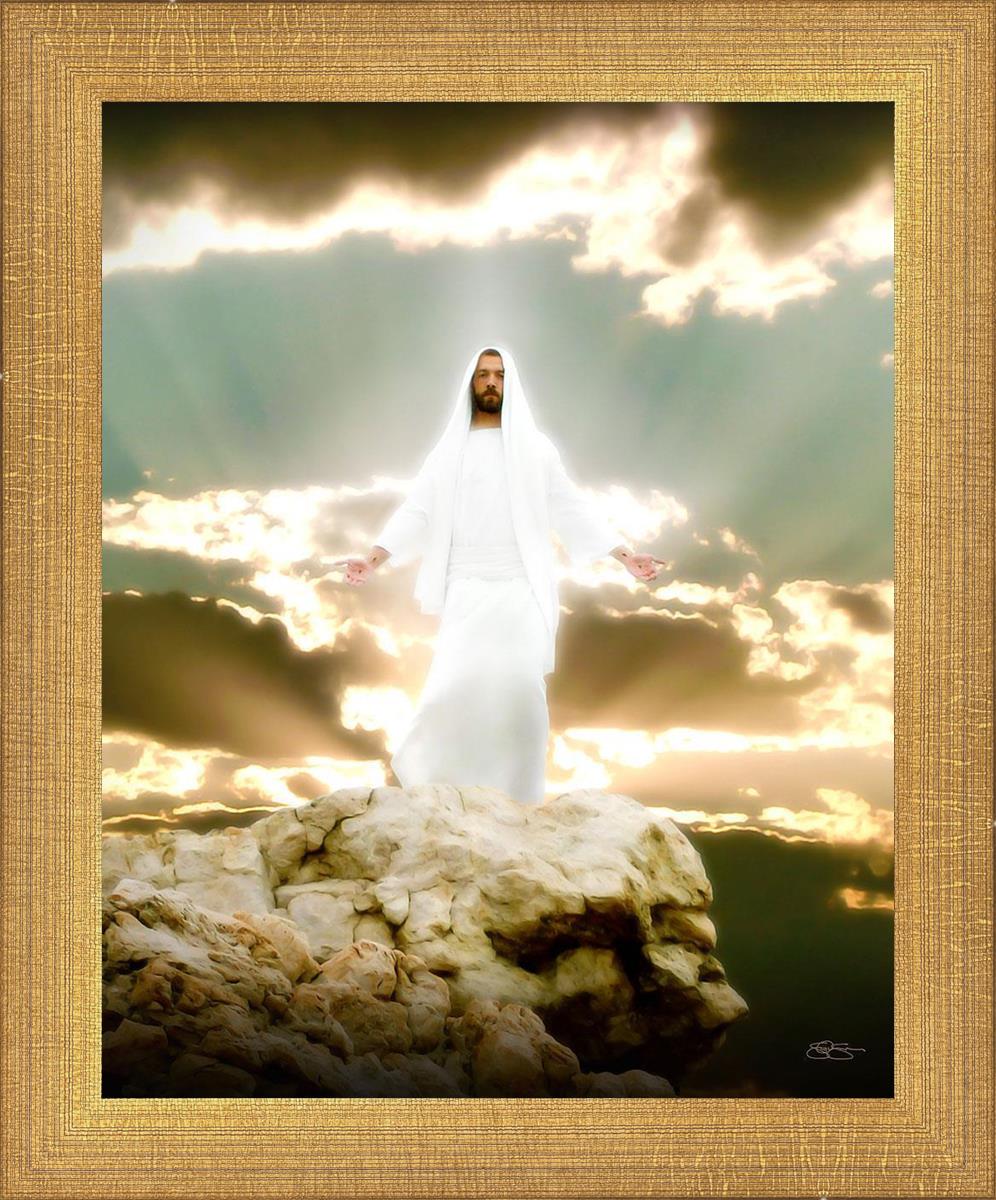 Behold My Beloved Son - Inspirational Christian Wall Art for Home & Church Decor | Perfect for Living Room, Bedroom & Gift Giving