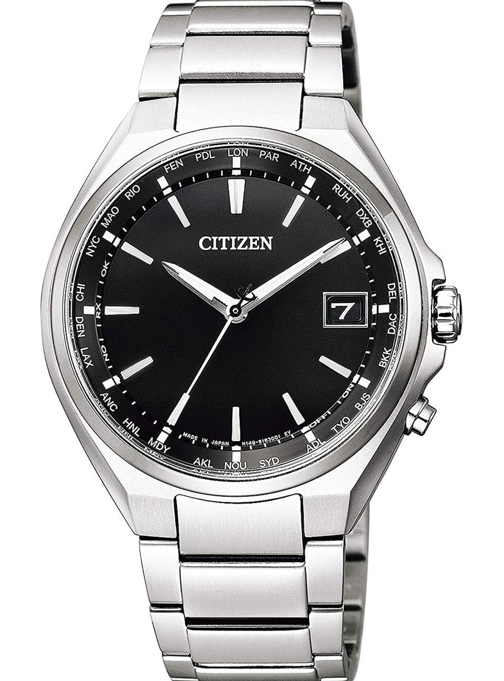 CITIZEN ATTESA Eco-Drive CB1120-50E Men's Watch - Japanese Made JDM - Solar Powered Stainless Steel Watch for Business & Formal Occasions