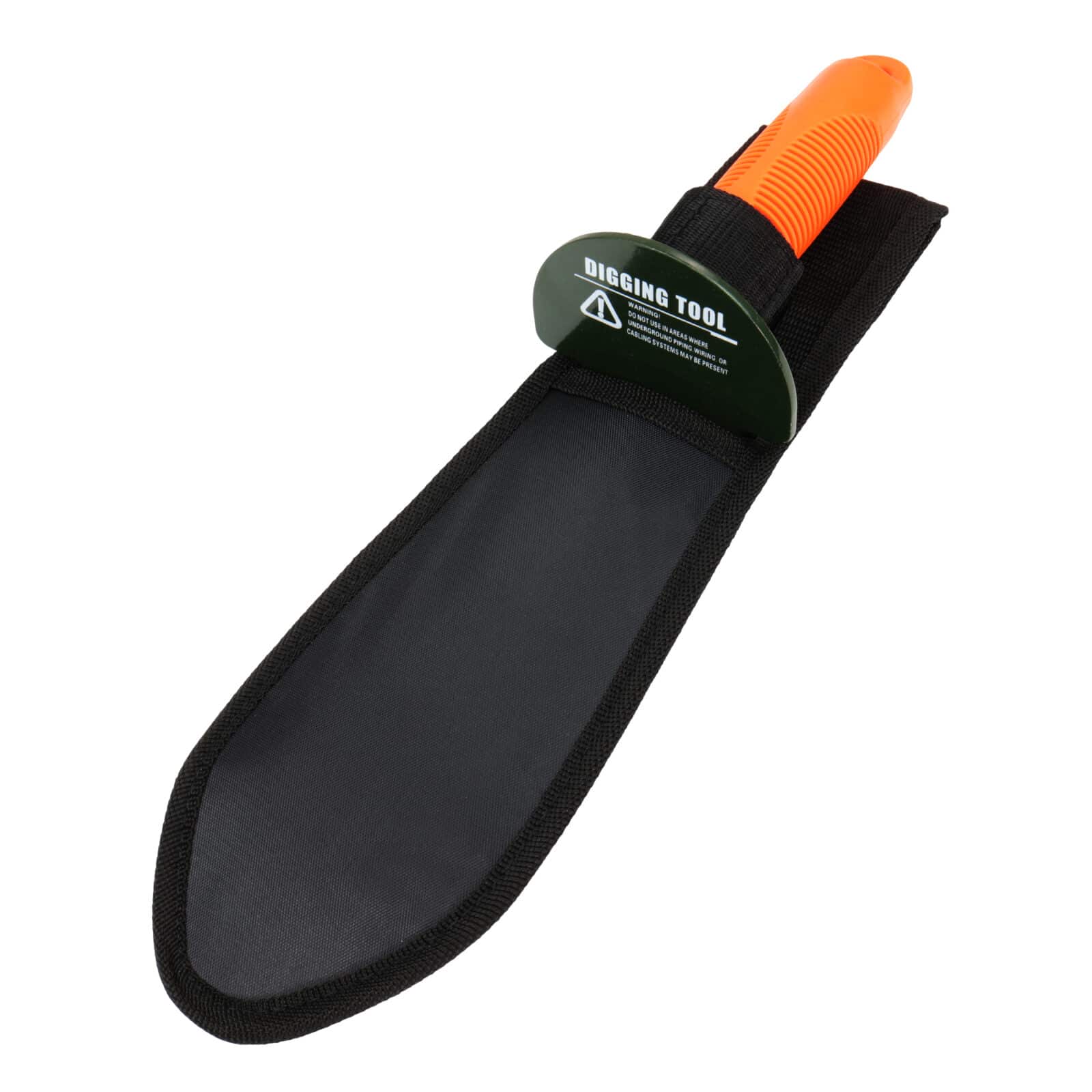 Prospector's Choice 13-Inch Double-Sided Serrated Edge Digging Tool with Sheath - Ideal for Gold Mining, Gardening, and Outdoor Survival