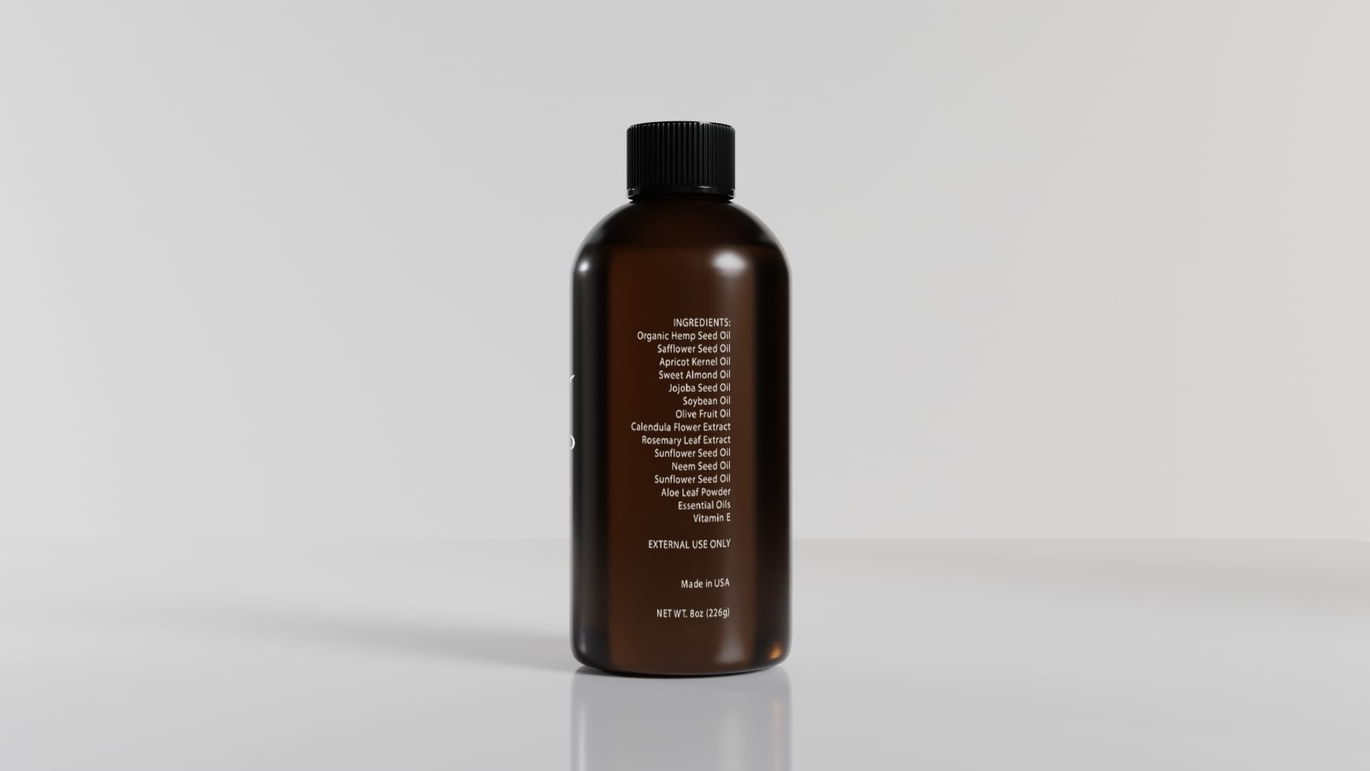 Skinny Dip Bath Oil - Moisturizing Hemp & Essential Oils Body Oil for Relaxation, Hydration & Skin Nourishment - 8 oz - Perfect for Spa Nights & Self-Care Rituals