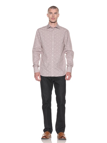 Rufus Men's Gingham Tailored Fit Shirt | Slim Fit Casual Dress Shirt for Office & Business | Premium Cotton Button Down Shirt for Work, Date Night & Formal Occasions