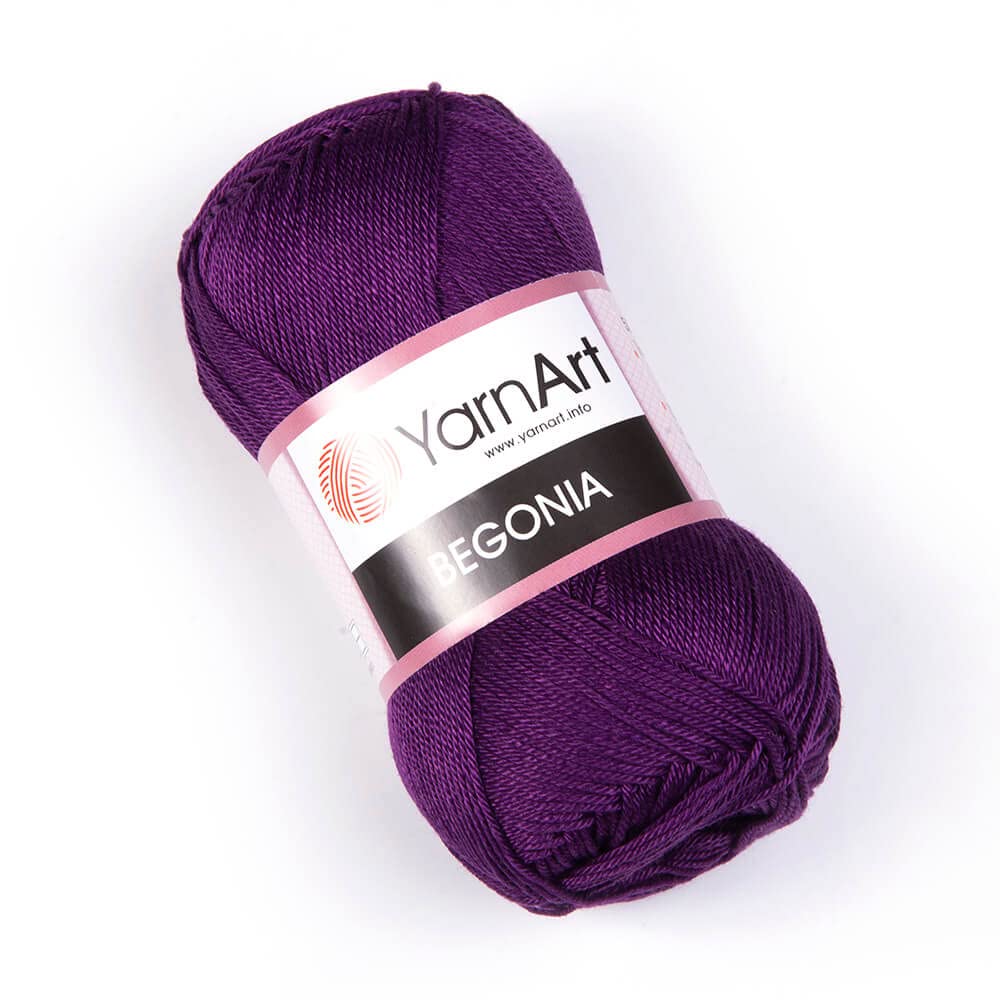 Premium Soft 100% Cotton Yarn for Knitting & Crochet - Yarn Art Begonia Yarn (1.76oz/50g, 185yds/169m) | Pastel & Shiny Colors | Ideal for Baby Blankets, Amigurumi, Scarves & DIY Crafts