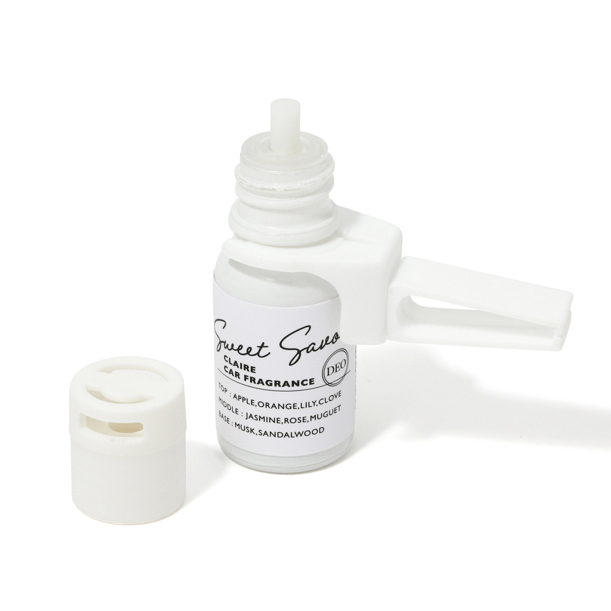 Claire Premium White Car Air Freshener - Long Lasting Fragrance for Fresh & Clean Car Interior - Perfect for Sedans, SUVs & Trucks