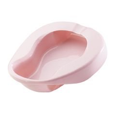 Carex Health Bed Pan 108 oz (3.2L) - Heavy Duty Plastic Bedpan for Adults & Elderly Care - Hospital & Home Use for Patients with Limited Mobility