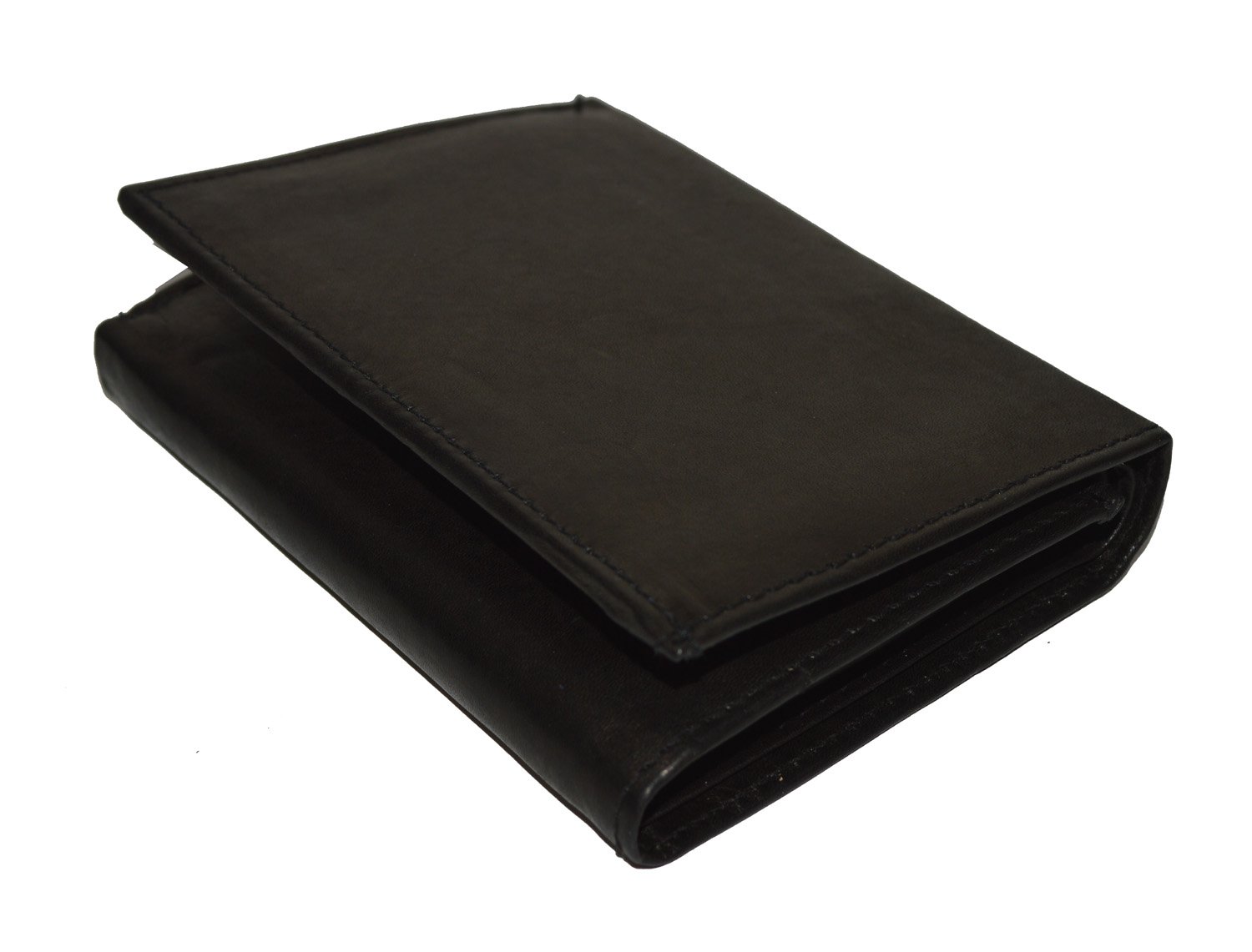 Men's Genuine Leather Wallet with Sheriff Police Shield Design - ID Holder for Security Officers & Firefighters | Perfect for Duty, Gifts & Everyday Use