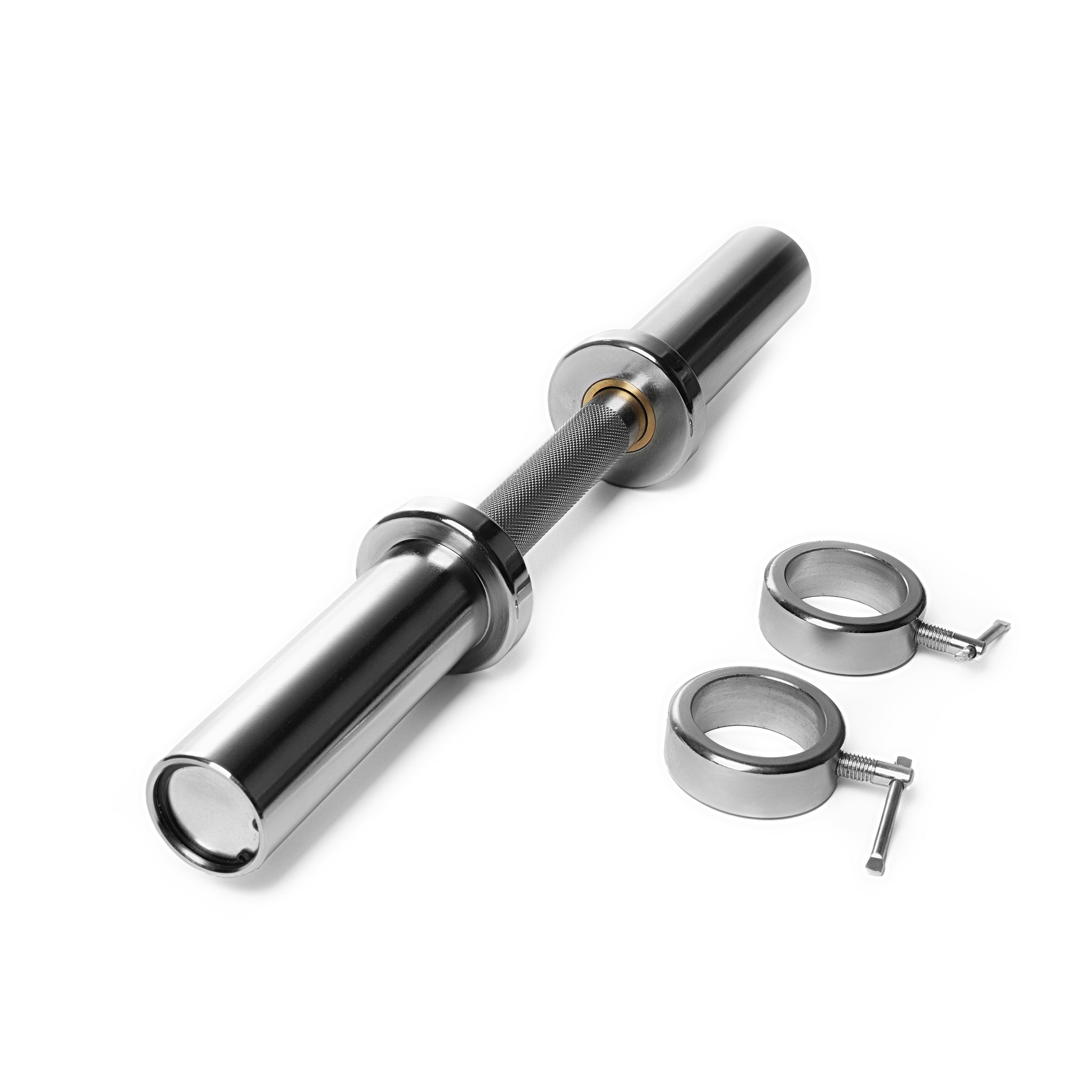 20 Inch Olympic Dumbbell Handle - Heavy Duty Weight Lifting Bar for Home Gym & Strength Training - Perfect for CrossFit, Bodybuilding & Fitness Workouts