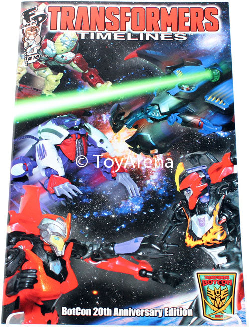 Botcon 2014 Transformers Exclusive Pirates Vs Knights Box Set with Certificate & Magazine - Complete Collector's Edition for Display & Action Scenes