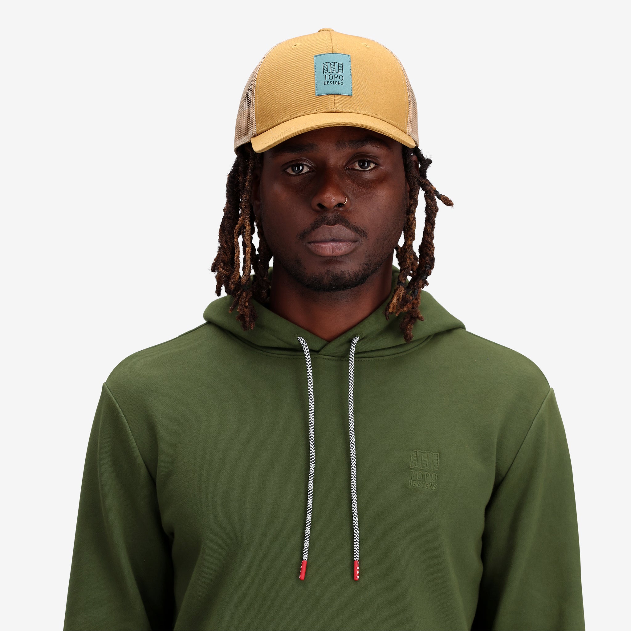 Topo Trucker Hat with Original Logo - Stylish Adjustable Snapback Cap for Outdoor Adventures, Hiking & Casual Wear - Final Sale