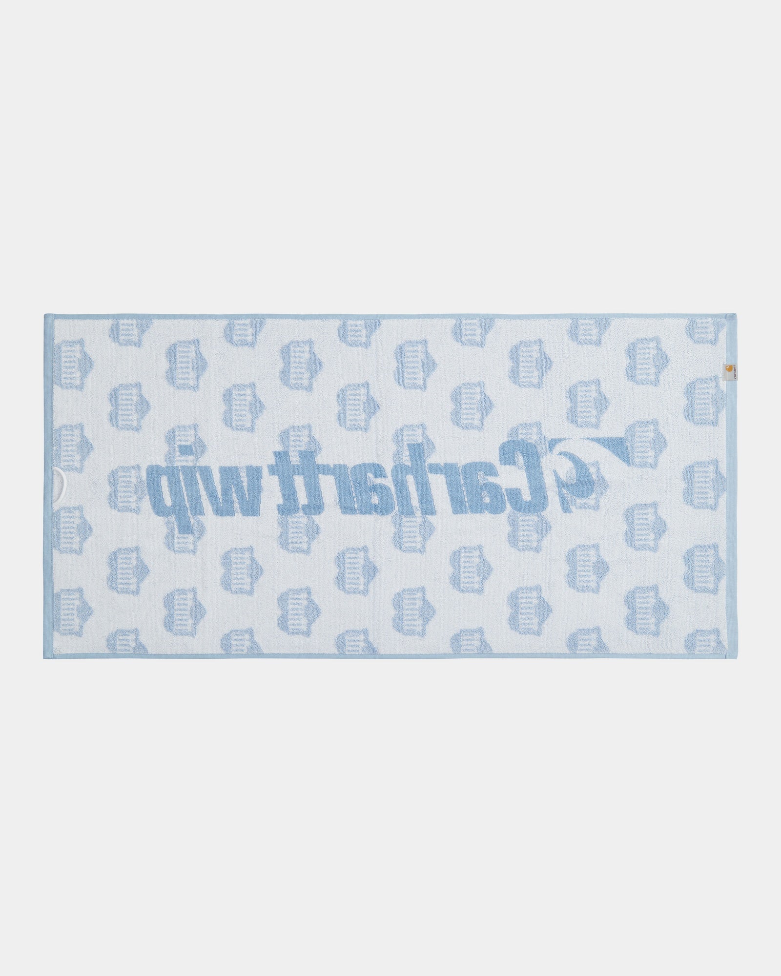 Heart Train Sport Towel - Quick-Dry & Absorbent Gym Towel for Workouts, Yoga, Running - Bluebird/White - Perfect for Fitness, Sports & Outdoor Activities