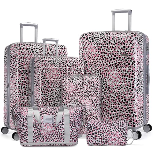 Leopard Pink 6pcs