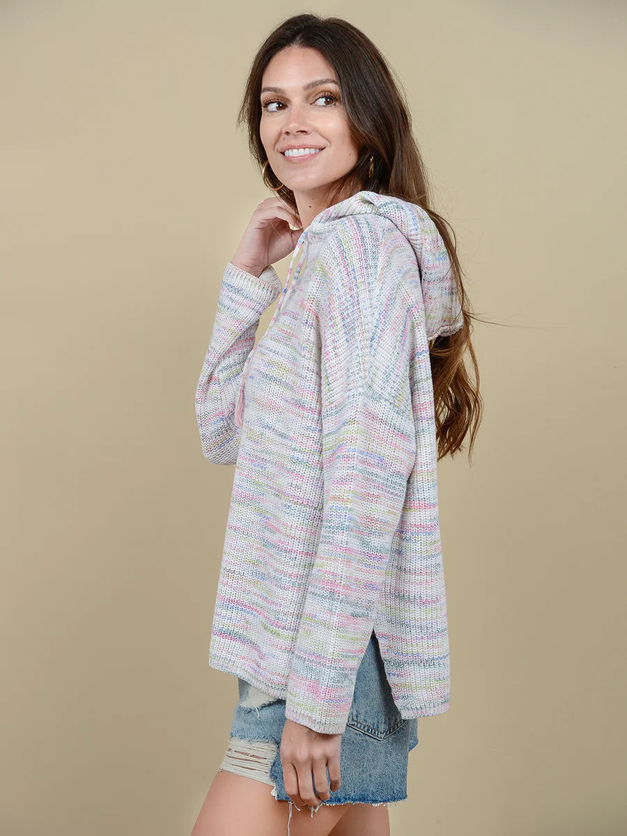 Debbi Sweatshirt with Confetti Print - Trendy Women's Pullover for Casual Wear, Parties & Festive Occasions
