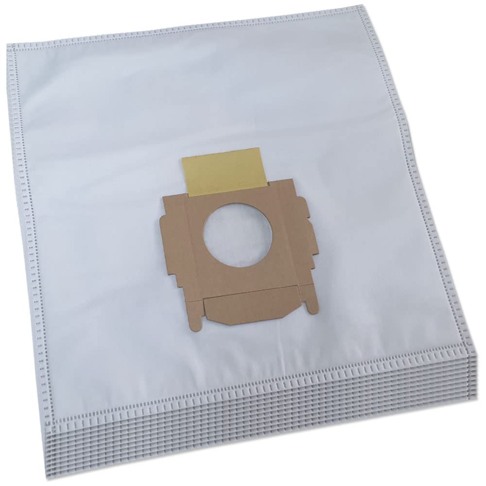 Original: 10 Vacuum Cleaner Bags for Moulinex Models 00.101.584, 00.106.412, 00.106.413, 00.940.002, 1250 Power Clean, 1350 Power Clean - Compatible Replacement Dust Bags for Powerful Home Cleaning