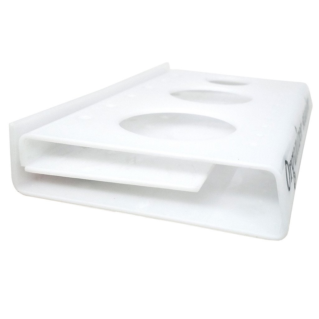 Professional Manicurist Cosmetics Salon Nail Station Organizer - White | Portable Nail Art Storage for Salon & Home Use | Perfect for Nail Technicians & DIY Enthusiasts