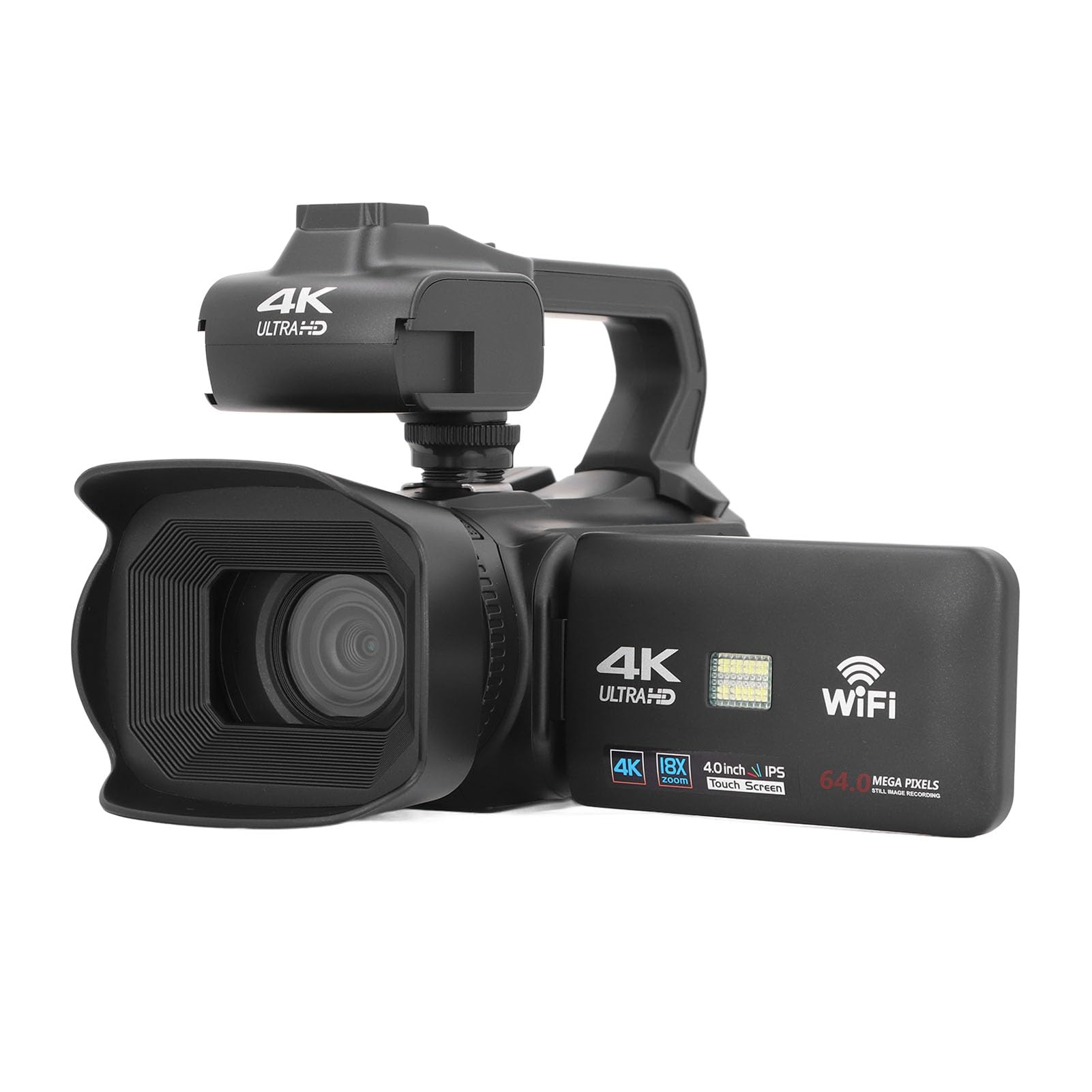 Ciciglow 4K Digital Camcorder with 4