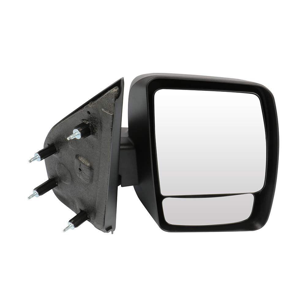 SCITOO Passenger Right Side Mirror Convex Glass Manual Control Folding Replacement for 2012-2013 Nissan NV1500 NV2500 NV3500 - Perfect for Parking & Lane Changes | 963011PA6E NI1321232