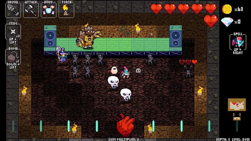 Crypt of The Necrodancer - Nintendo Switch Game | Rhythm-Based Dungeon Crawler | Perfect for Travel & Family Game Nights
