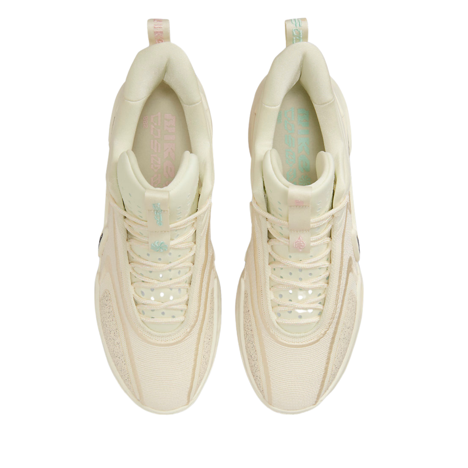 Nike Cosmic Unity 2 Basketball Shoes - Coconut Milk/Atmosphere Mint/Foam Black - High-Performance Cushioning for Indoor & Outdoor Court Play