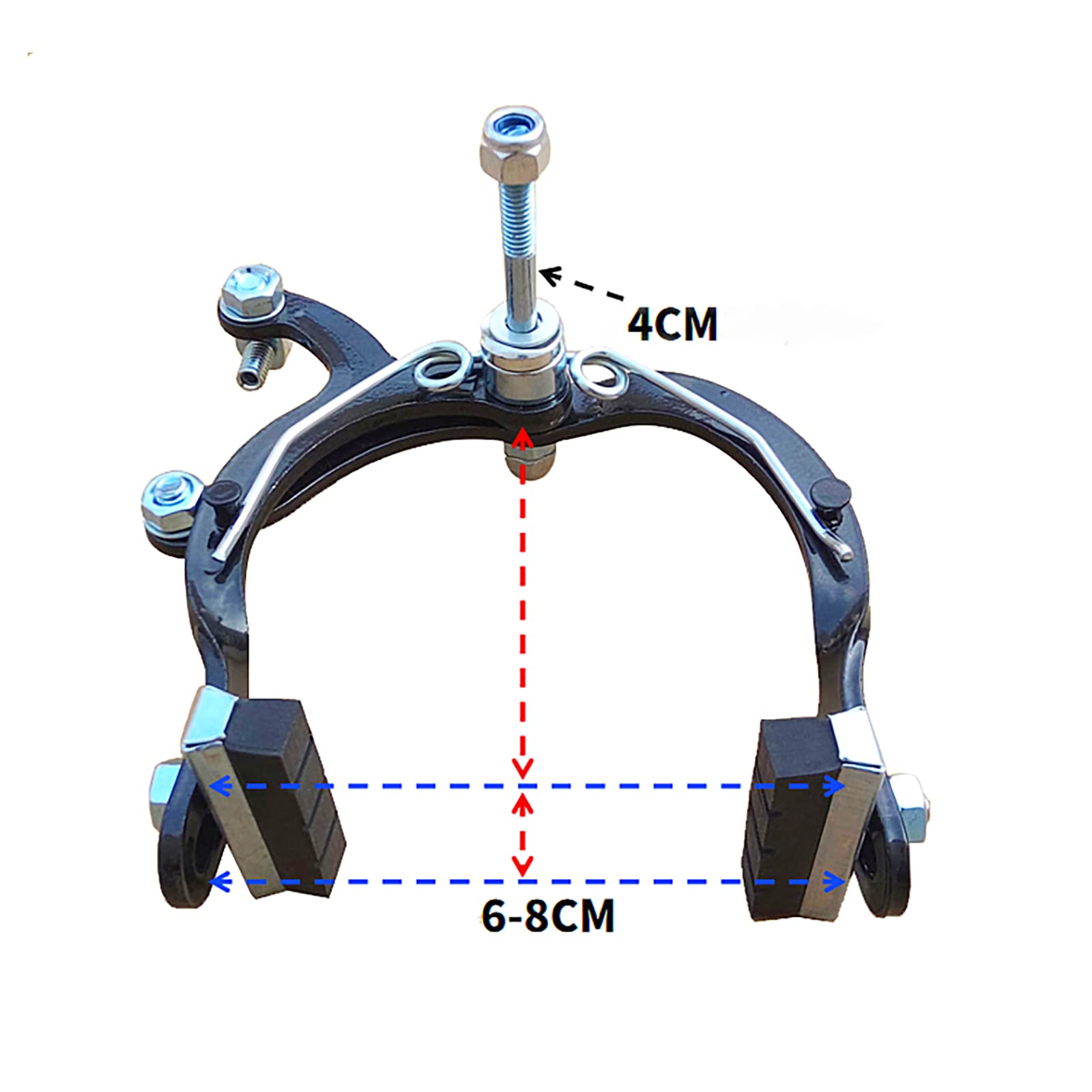 Kids Bike Brake Set - Front & Rear V Brake Calipers, Side Pull Rim Brakes for Children's Bicycles | Perfect for Safe Riding, Commuting, and Outdoor Adventures