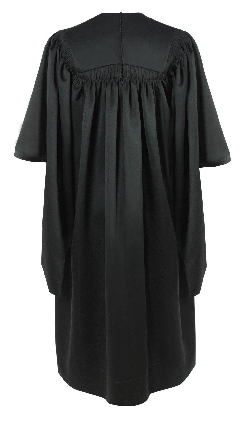 Premium Deluxe Masters Graduation Gown & Cap Set - Official Academic Regalia for Graduation Ceremonies - Perfect for Masters Degree Graduates, Commencement Photos & Formal Academic Events