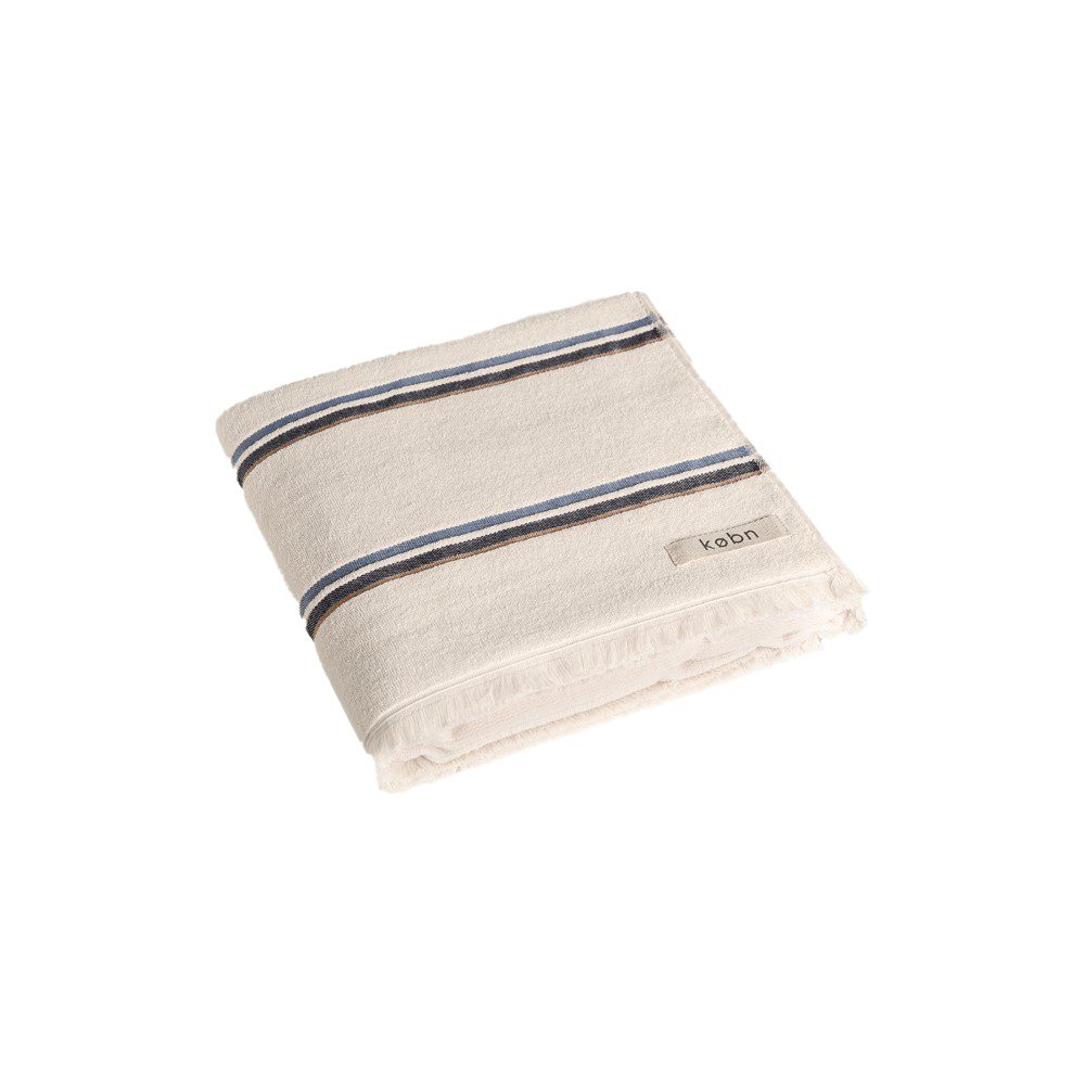 Premium KOBN Beach & Bath Towel - Soft, Absorbent, Quick-Drying - Perfect for Pool, Spa, Travel & Home Use - Ecru Color